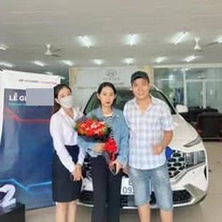 Bàn giao xe Hyundai cho khách hàng tại Ninh Thuận