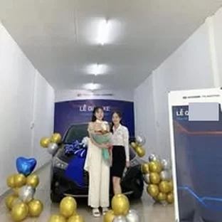Bàn giao xe Hyundai cho khách hàng tại Ninh Thuận